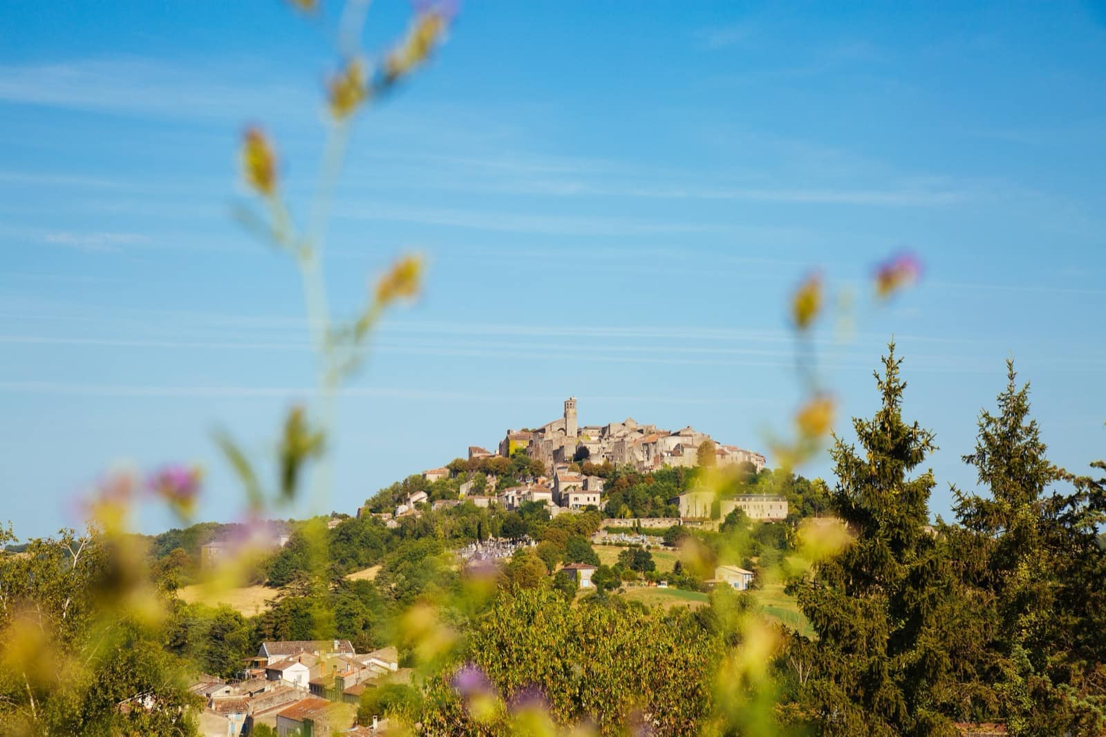 Sentier des vignes et châteaux de Broze
