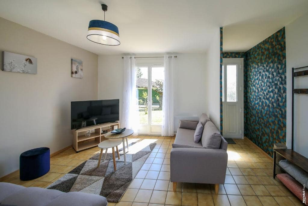 Terrasse et jardin — © Jolie Maison Gaillac