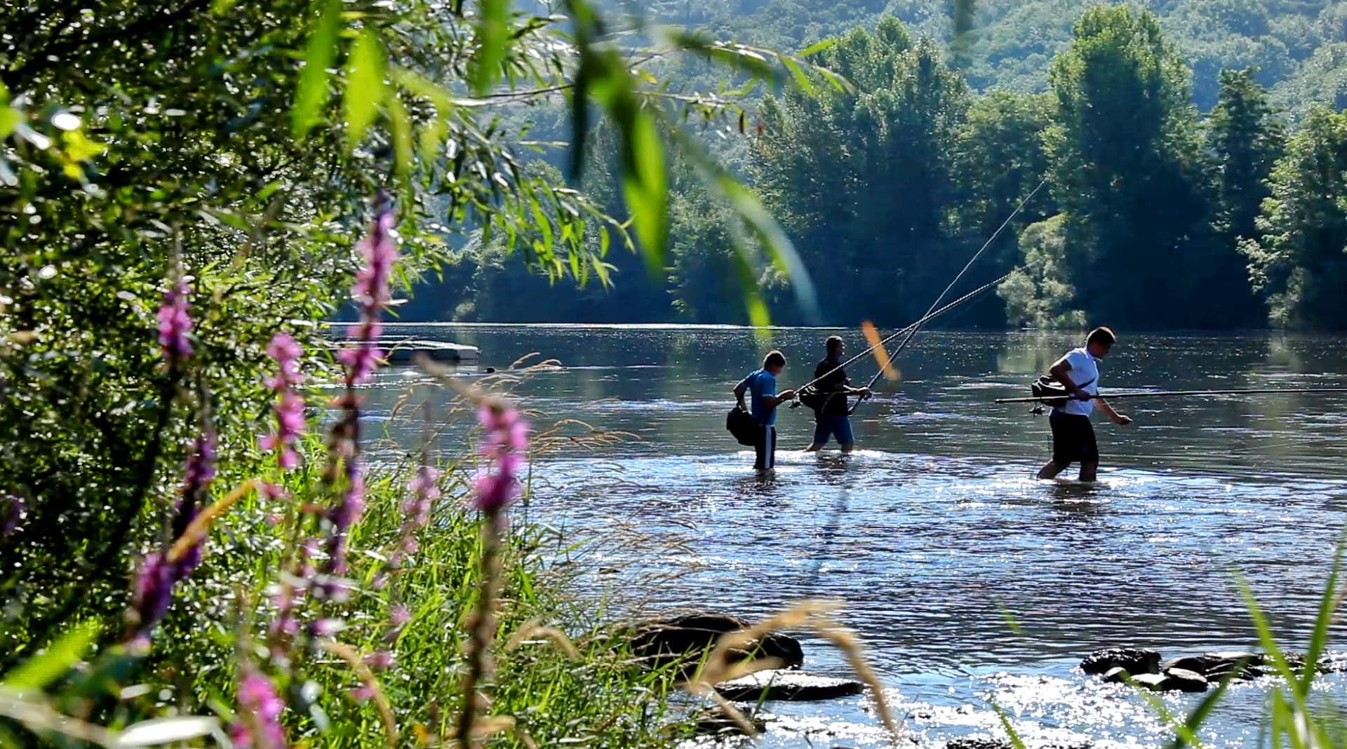 Pêche entre amis dans le Pays albigeois